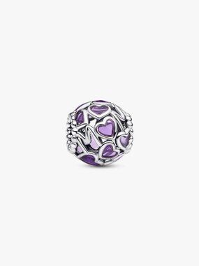 Pandora Openwork Hearts Mom Charm